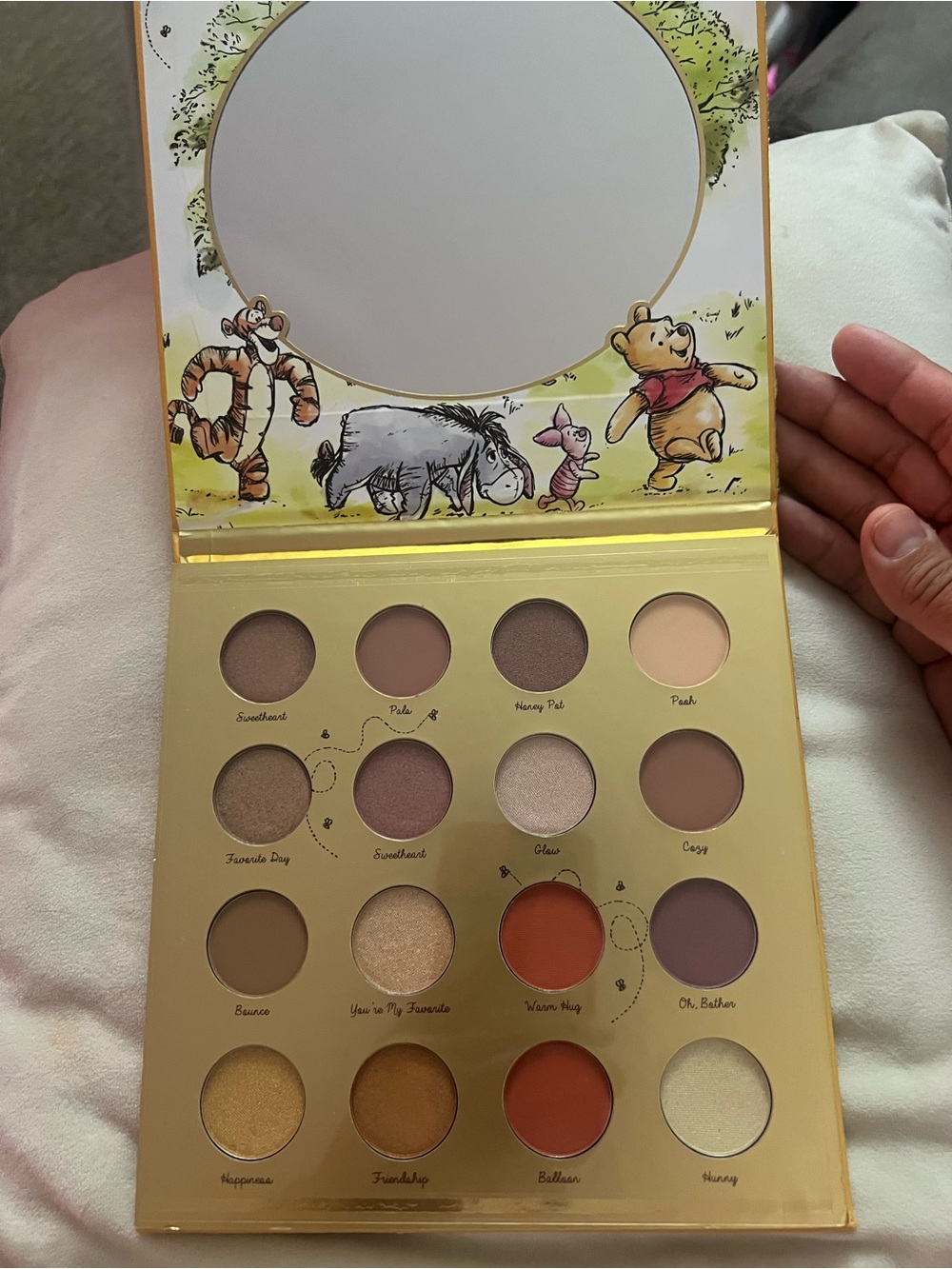 Winnie the Pooh eyeshadow palette NWT